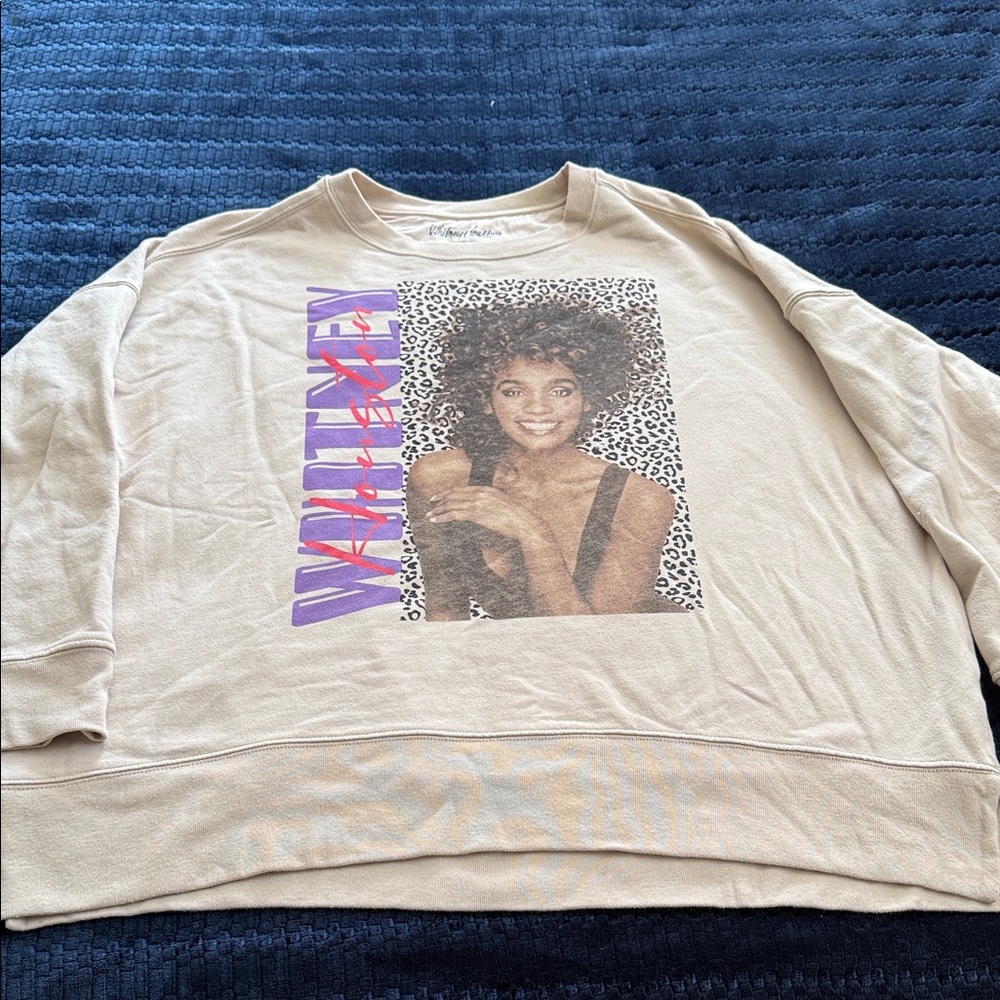 Whitney Houston sweatshirt